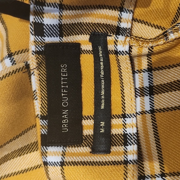 Urban Outfitters Yellow Plaid Mini - Picture 6 of 6